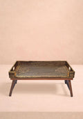 Rattan Breakfast Tray - Brown