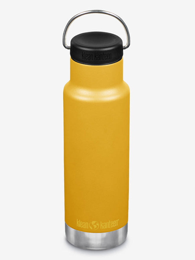 Klean Kanteen Vacuum Insulated 12oz (355ml) Classic Bottle With Loop Cap Marigold