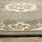 Shensi Grey Medallion Rug