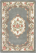 Shensi Grey Medallion Rug