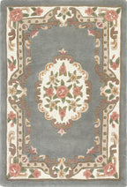 Shensi Grey Medallion Rug