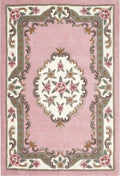 Shensi Pink Medallion Rug
