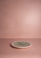 Peacock Side Plate, Green Set of 4