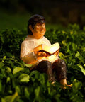 Grandfather Solar Garden Ornament – Light Up Outdoor Garden Statue