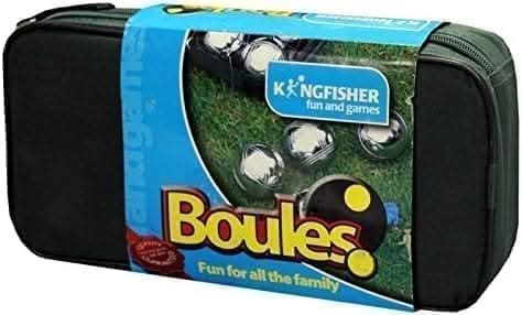 Outdoor Steel Boules Garden Game Set for Kids & Family Fun
