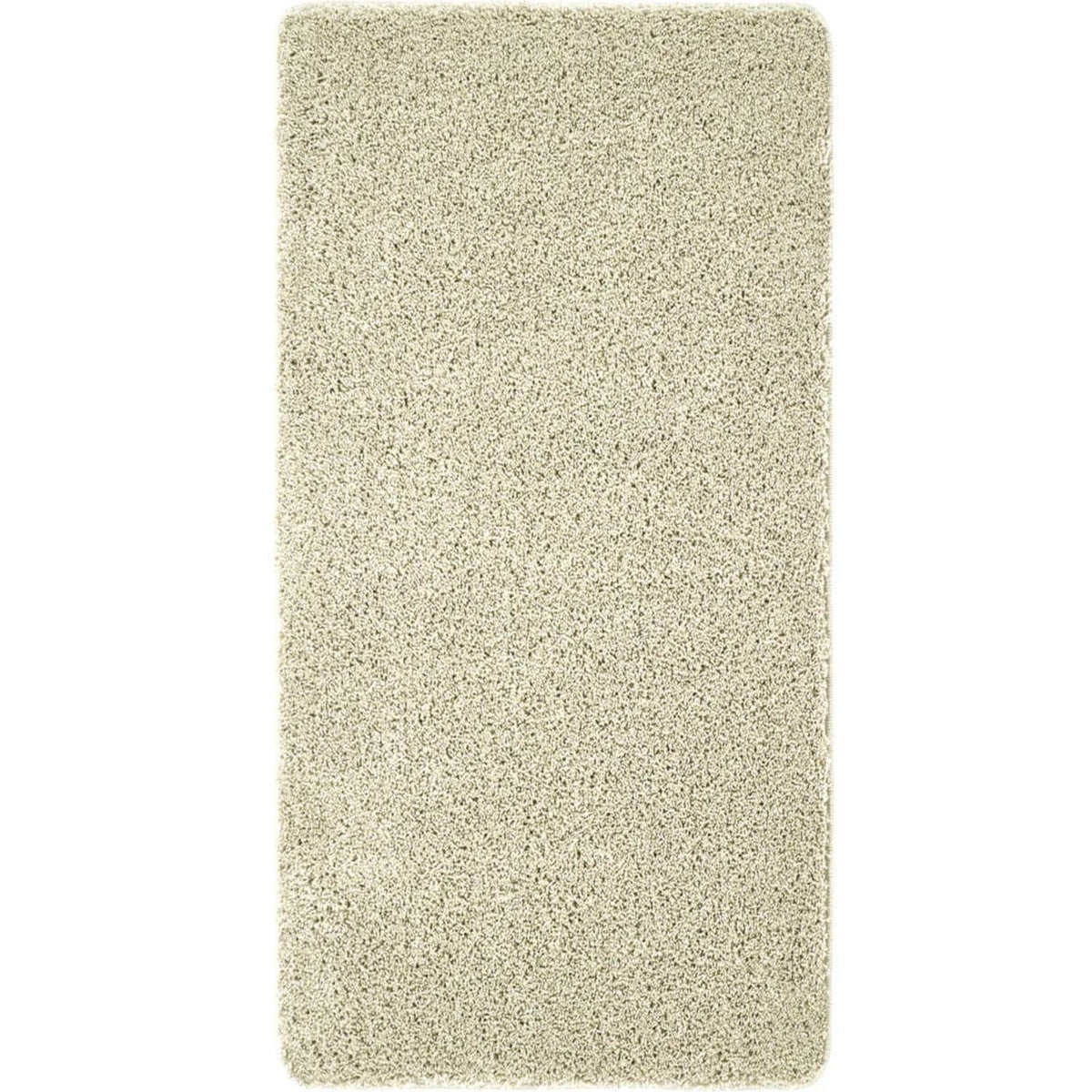 Washable Stone Shaggy Rug 67X150 cm