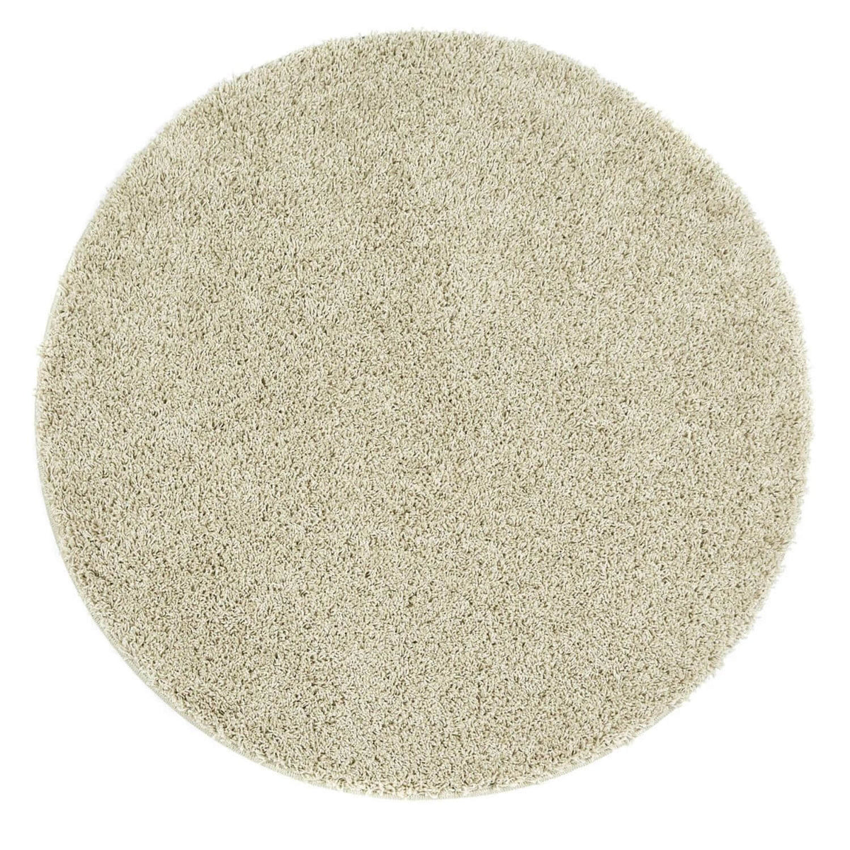 Washable Stone Shaggy Rug Ø 100 cm