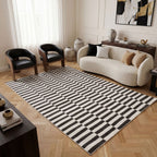 Loft Striped Dark Grey Rug