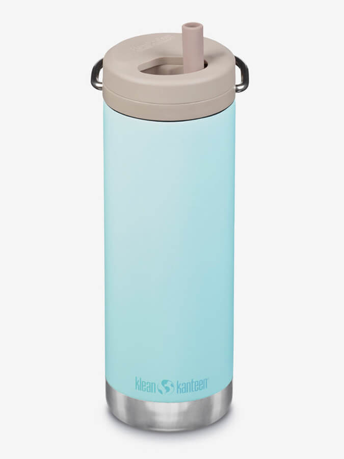 Klean Kanteen TKWide Insulated Bottle 16oz (473ml) With Twist Cap Blue Tint