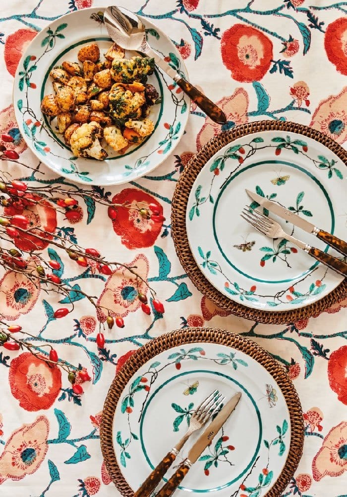 Terrific Teal Tablecloth 150x220cm