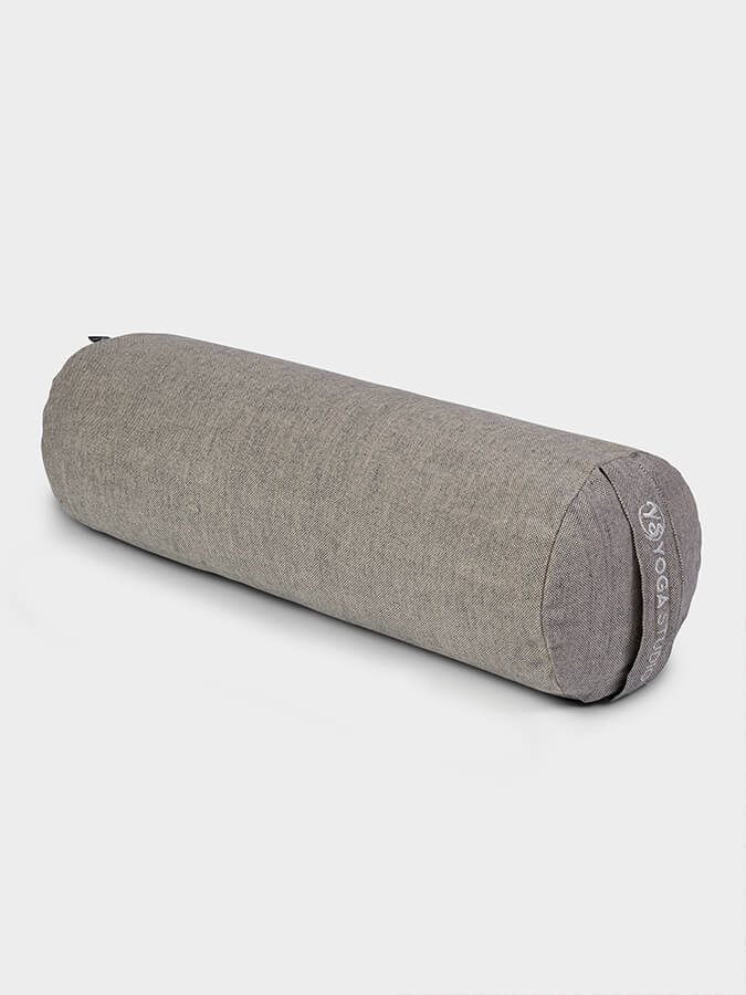 Yoga Studio Organic Buckwheat Two Toned Meditation Bolster Cushion Two Toned - Navy