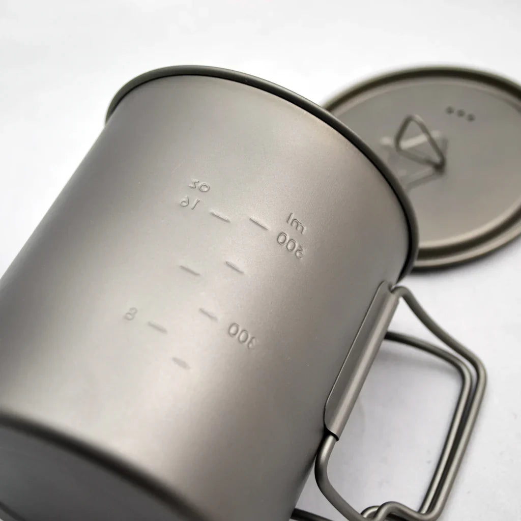 TOAKS Titanium Lightweight Pot with Lid (750ml & 900ml)