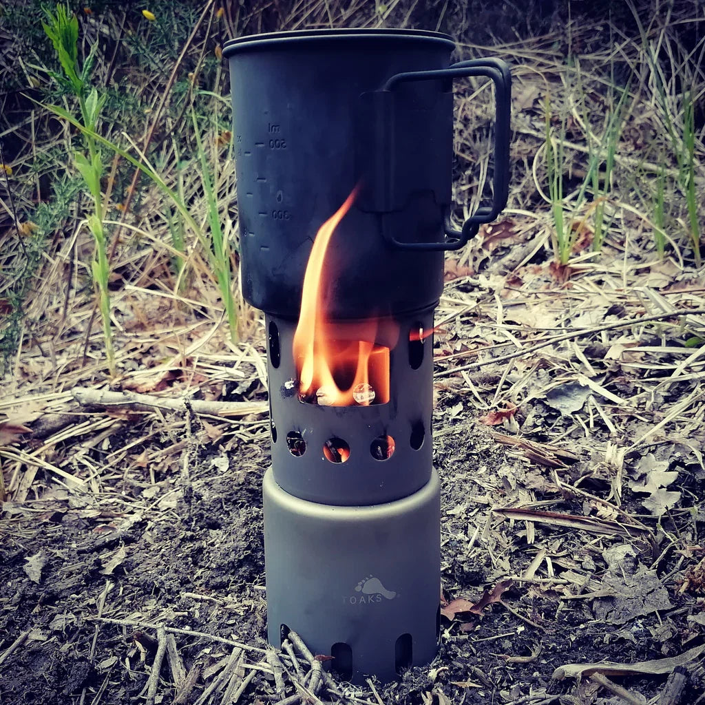 TOAKS Titanium Lightweight Pot with Lid (750ml & 900ml)