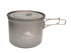 TOAKS Titanium Lightweight Pot with Lid (750ml & 900ml)