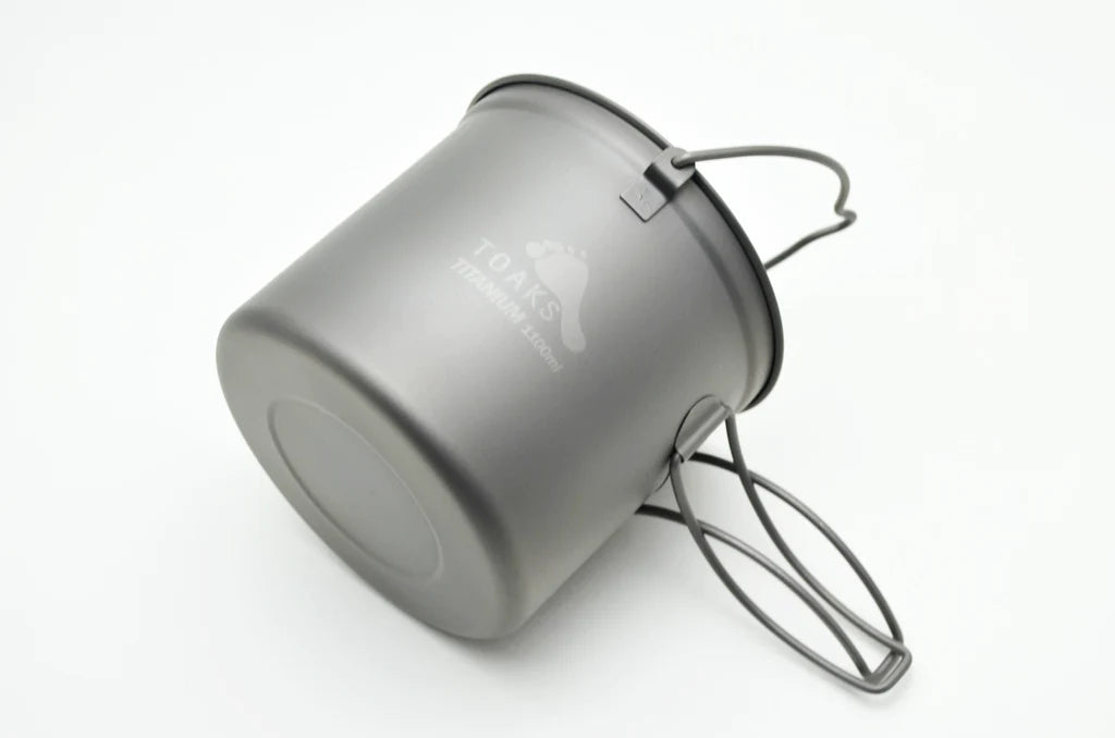 Toaks Titanium Pot with Bail Handle (Various Size)