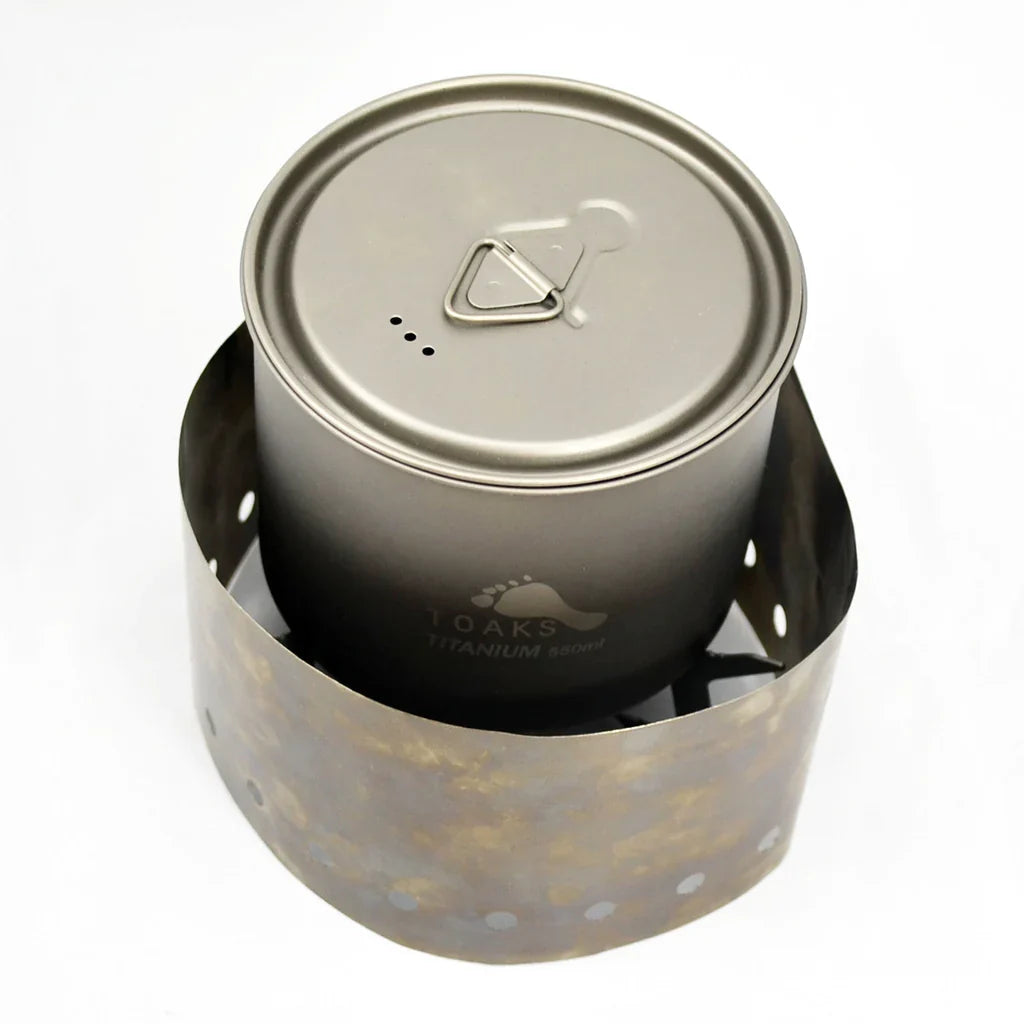 Toaks Titanium  Solid Fuel Cook Set