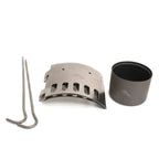 Toaks Tistand Titanium Alcohol Stove Dual Stand and Windscreen