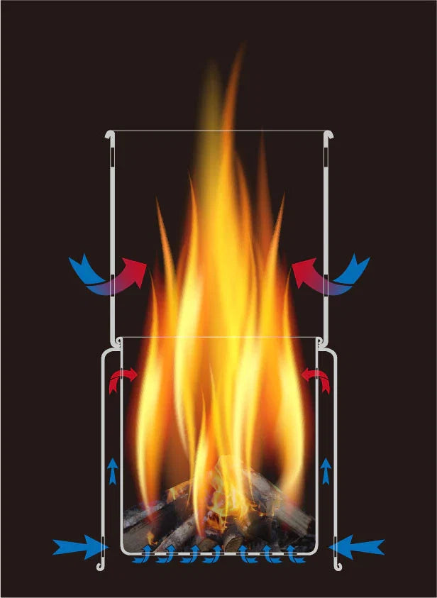 Toaks Titanium Wood Burning Stove ( Small  /  Large)
