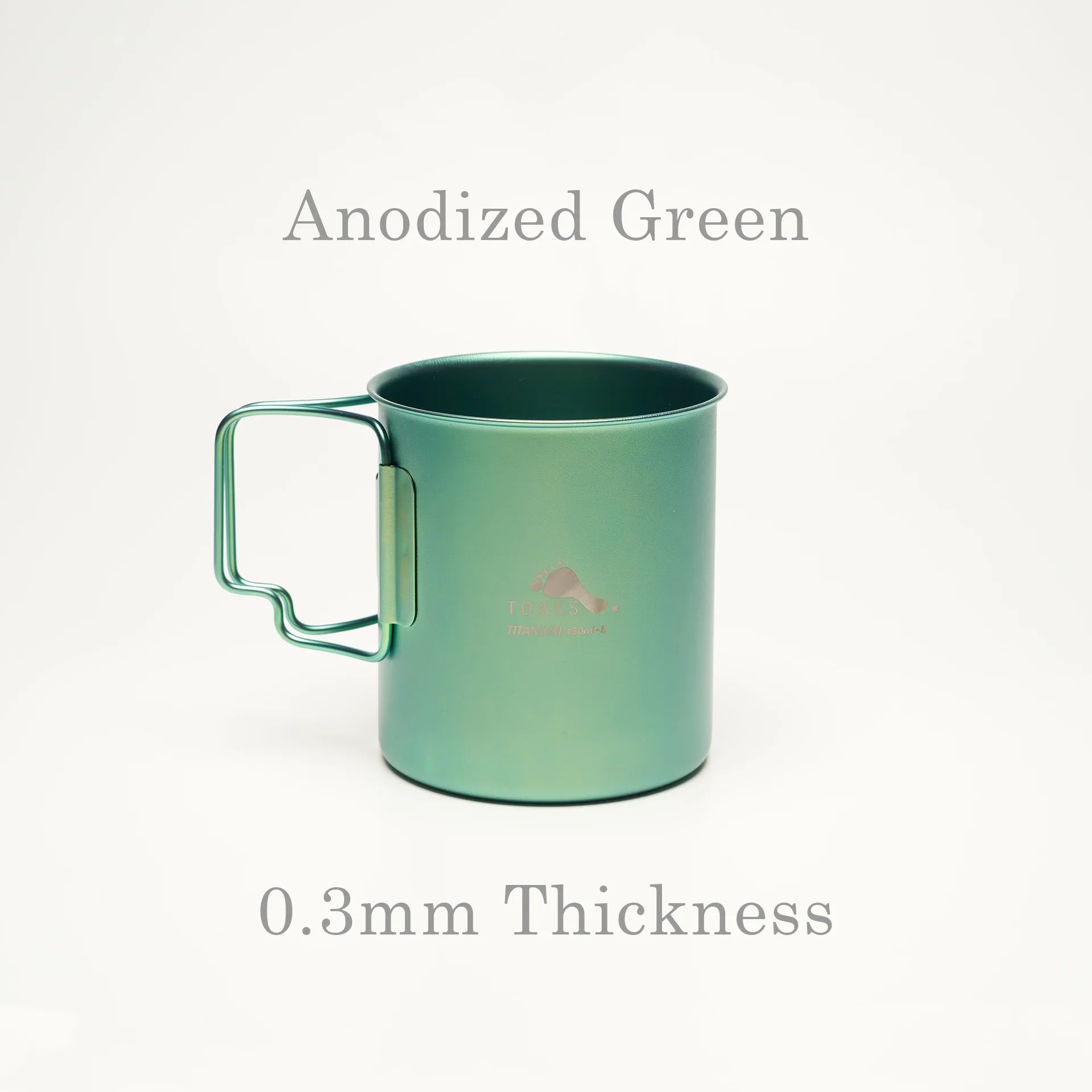 Toaks Ultralight Titanium 450ml Cup - (Various Colours)