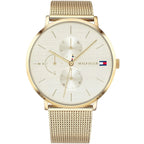 Tommy Hilfiger 1781943 Jenna Women's Gold Mesh Watch