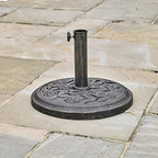 9kg Bronze Rose Effect Garden Parasol Base