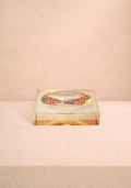 Chelsea Amber Glass Trinket Tray - Brown