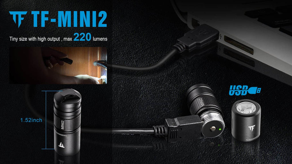 TrustFire Mini2 Keychain Flashlight