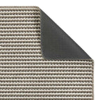 Twist Stripe Washable Mat or Runner Beige