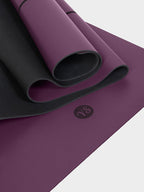 The Grip Alignment Yoga Mat 4mm Soft Purple