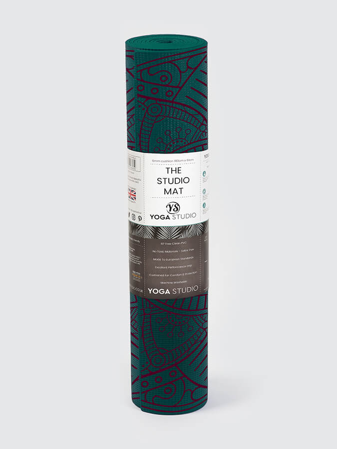 Designed Reversible Sticky Yoga Mat 6mm