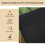 Oxford Fabric Folding Camping Chair | Lightweight & Portable | 2 Colours