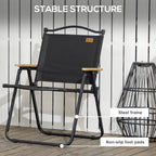 Oxford Fabric Folding Camping Chair | Lightweight & Portable | 2 Colours