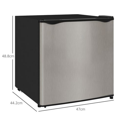 35L Tabletop Freezer with Adjustable Temperature Wire Shelf Silver
