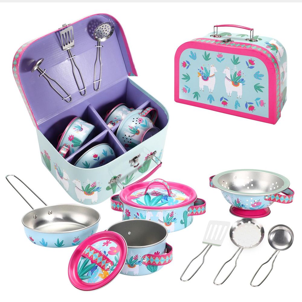 LLAMA KITCHENWARE SET - Toy for Imaginative Play