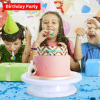 CAKE TURNTABLE - Professional Quality, Easy Decorating, Versatile Design