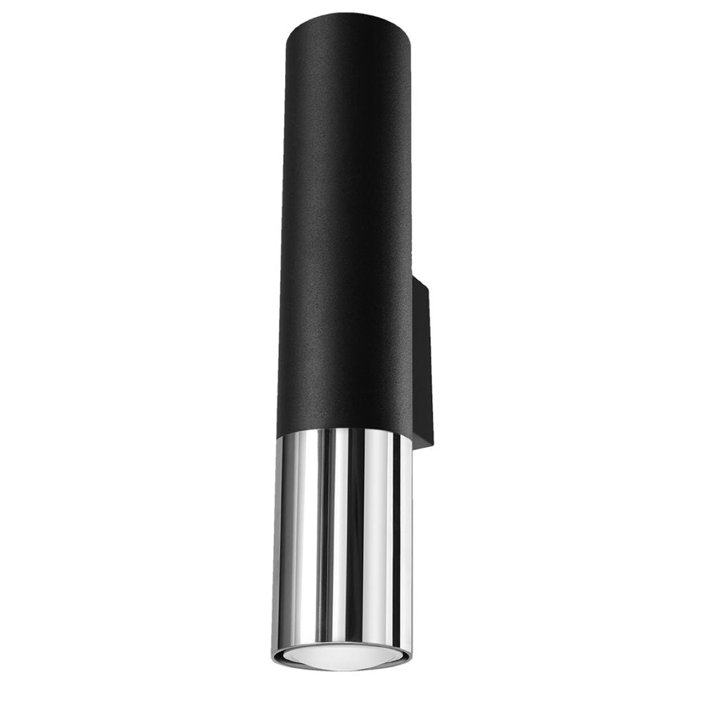 Modern Wall Lamp: Steel, GU10