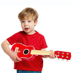 Red Guitar - Hours of Creative Playtime, Realistic Design, Quality, Ideal Gift