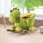 Ride-On Rocking Horse - Fun & Interactive Toy for Kids - Green