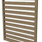 Wall Mounted Plant Stands Set of 2 with Shelves and Slatted Trellis