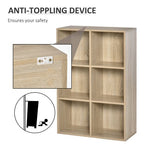Cubic Cabinet Bookcase Storage Shelves for Home Office