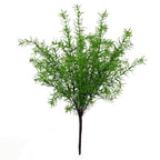 45cm Artificial Asparagus Fern Plant - Lifelike Replica for Low-Light Areas