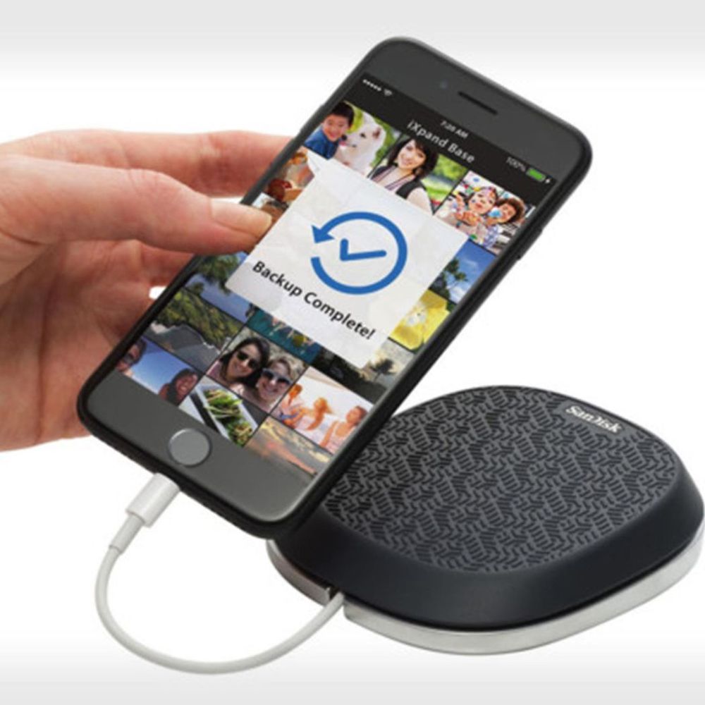Base - Charge & Backup Your mobile phone - 32 GB - Black