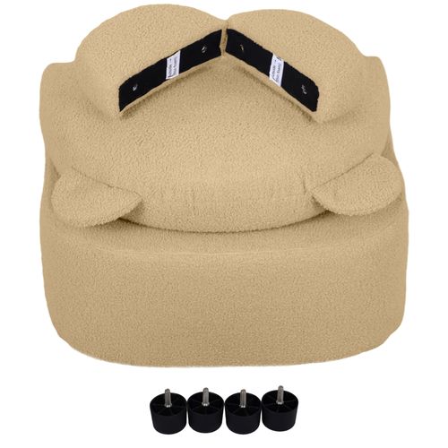 Kids Armchair, Bear Shaped Toddler Chair for Bedroom