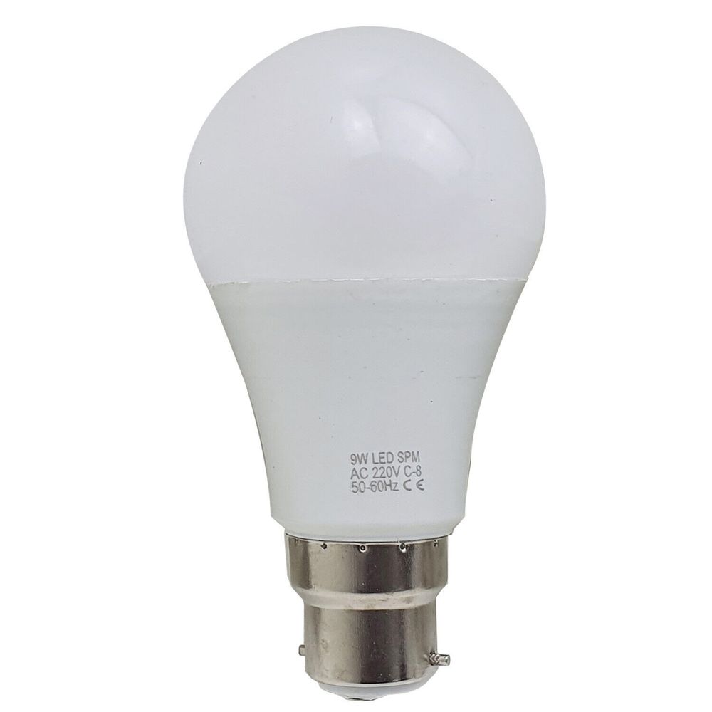 LED GLS 9W B22 Light Bulbs Cool White Energy Saving ~4154