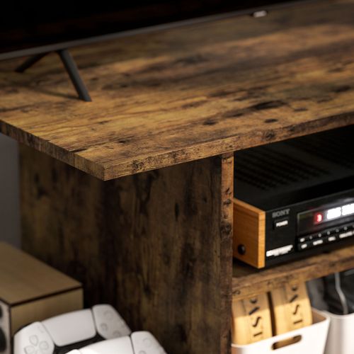 Modern TV Cabinet Stand Storage Shelves Table Mobile