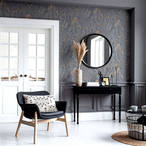 Dark Mineral Grey sw12 wallpaper