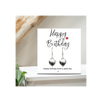 Happy Birthday Earrings - Message Card