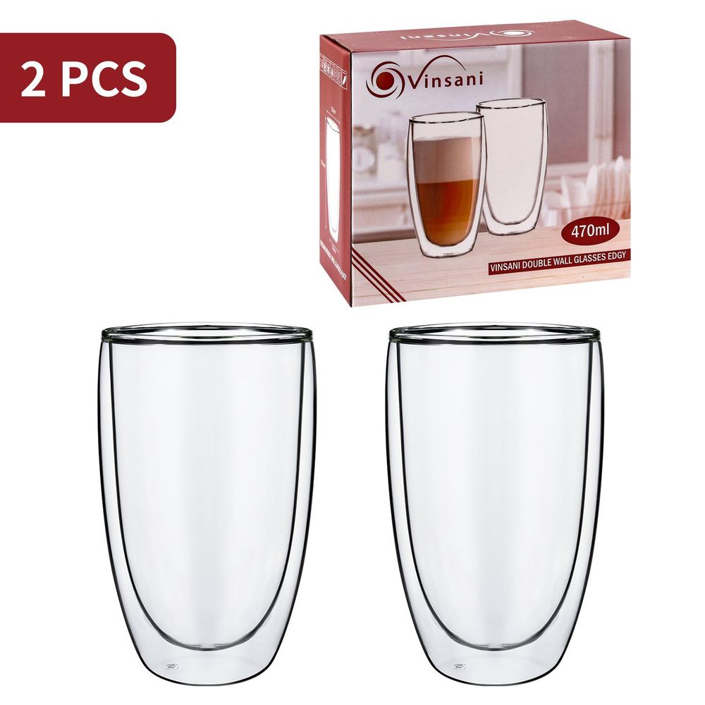Double Wall Glasses Edgy