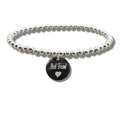 Best Friend Disc Bracelet & Heart Symbol - Ideal Birthday or Christmas Gift