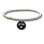 Best Friend Disc Bracelet & Heart Symbol - Ideal Birthday or Christmas Gift